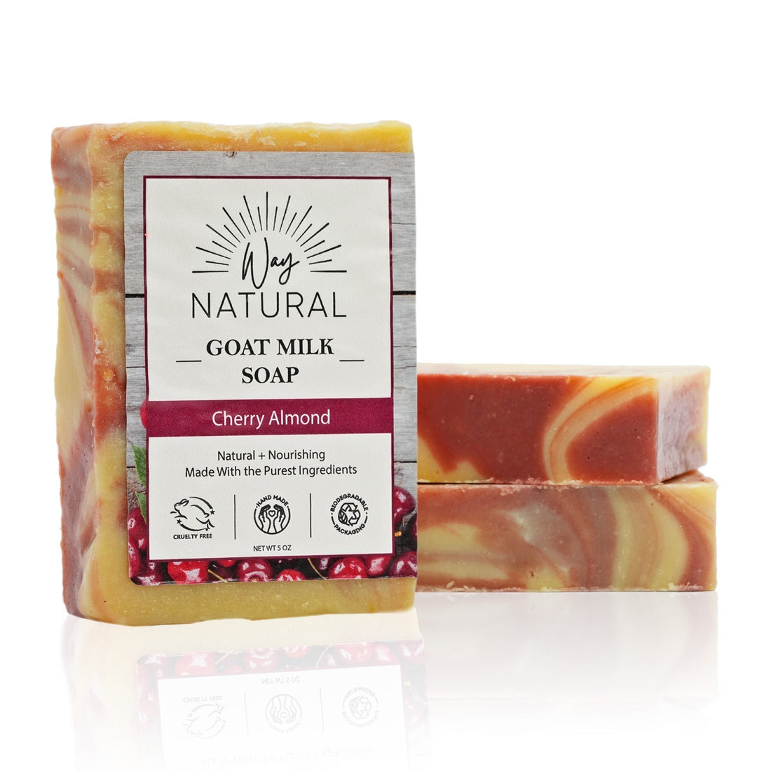 Cherry Almond Goat Milk Soap